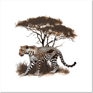 Leopard Design Posters and Art